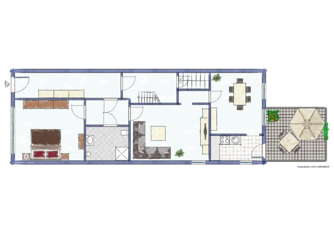 Ms-Apartments I Ferienhaus Sielterrasse דיצום מראה חיצוני תמונה